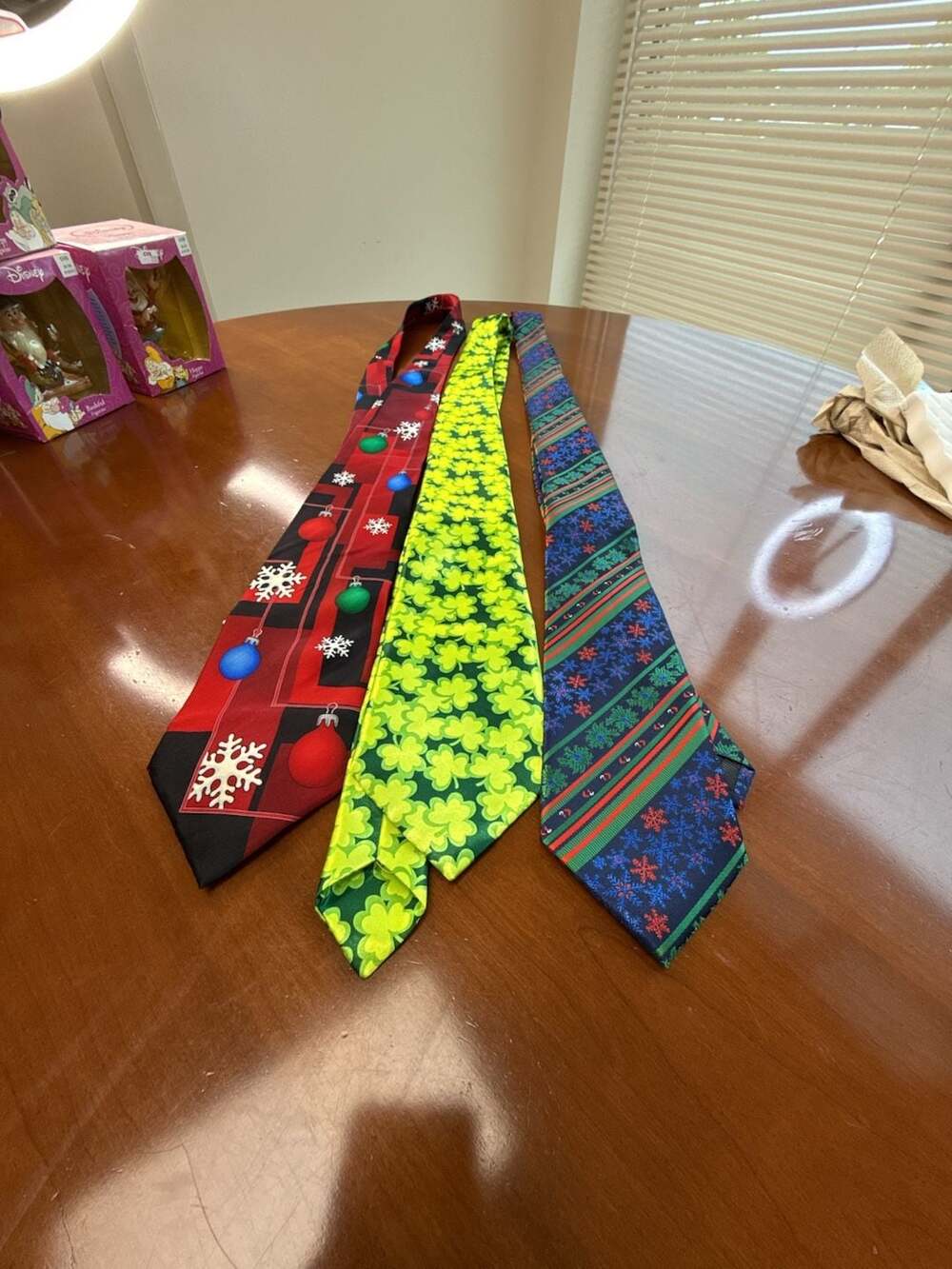 Lot of 3 Holiday and St. Patrick's Day Neckties